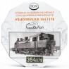 Stříbrná číslovaná medaile 1 kg Československá parní trakce Všudybylka 354.1178 proof s hologramem
