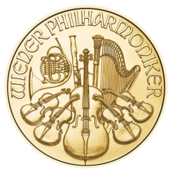 Münze Österreich zlatá mince Wiener Philharmoniker 1/4 oz