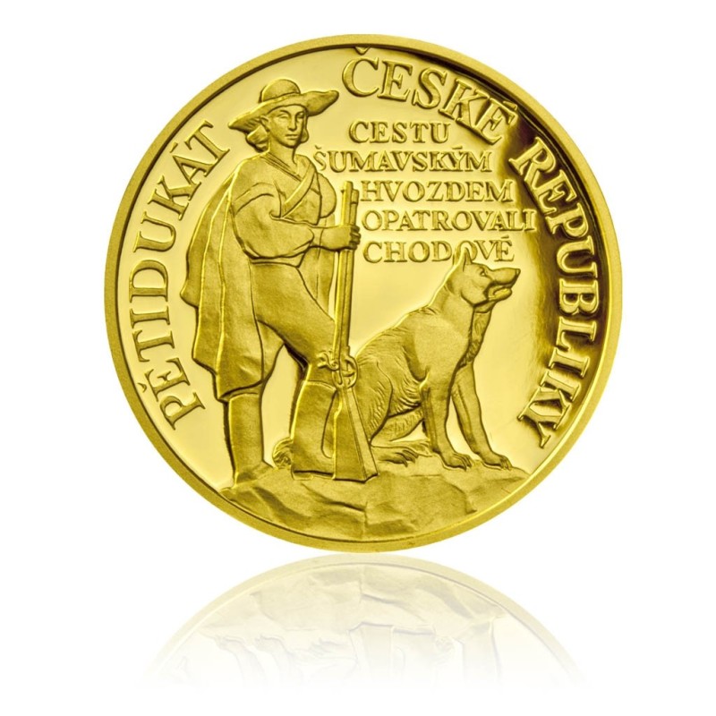 2012 - Pětidukát České republiky - Au 1/2 Oz