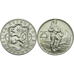 10. výročí Slovenského národního povstání - b.k.