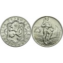 1954 - Pamětní mince SNP 25 Kčs - b.k.