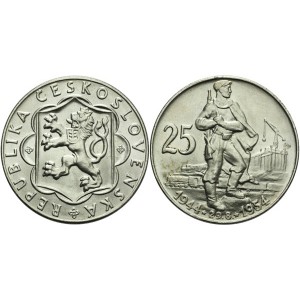 10. výročí Slovenského národního povstání - b.k.