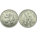 1955 - Pamětní mince Osvobození Československa 50 Kčs - b.k.
