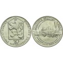 1989 - Pamětní mince Trať Břeclav - Brno - b.k.