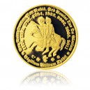 2012 - Zlatá medaile Řád templářů - Au 1/2 Oz