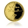 2012 - Zlatá pamětní medaile "Václav Havel" číslováno - Au 1/2 Oz