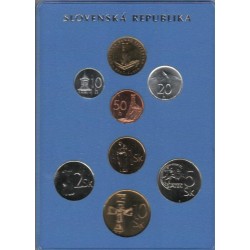 Sada oběžných mincí Slovenské republiky 2000 - soukromá ražba