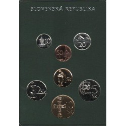 Sada oběžných mincí Slovenské republiky 2004 - 10 a 20 haléřů