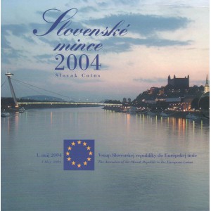 Sada oběžných mincí Slovenské republiky 2004 - Vstup SR do Eu