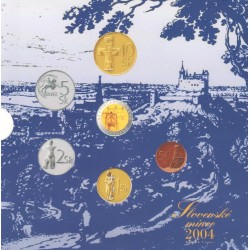 Sada oběžných mincí Slovenské republiky 2004 - Vstup SR do Eu