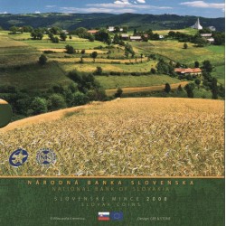 Sada oběžných mincí Slovenské republiky 2008 - Historické regiony Slovenska