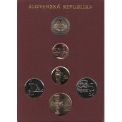 Sada oběžných mincí Slovenské republiky 2008 - 90. výročí Pittsburské dohody