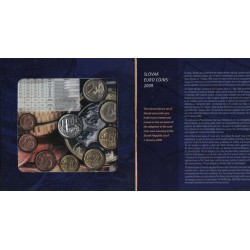 Sada oběžných mincí Slovenské republiky 2009 - První soubor slovenských euromincí