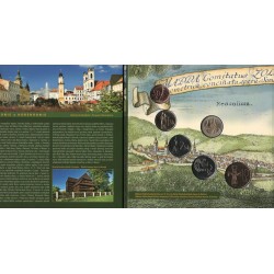 Sada oběžných mincí Slovenské republiky 2008 - Historické regiony Slovenska