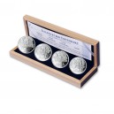2012 - Sada 4 stříbrných medailí Šlechtický rod Vartenberků