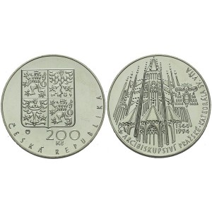 Pamětní stříbrná mince Katedrála sv. Víta - Proof