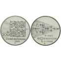 1994 - Pamětní stříbrná mince Vylodění v Normandii, Proof 