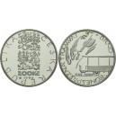 Pamětní stříbrná mince Koněspřežná tramvaj v Brně - Proof 