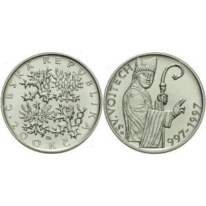 Pamětní stříbrná mince Svatý Vojtěch - Proof 