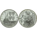 Pamětní stříbrná mince Klášter Na Slovanech (Emauzy) - Proof 