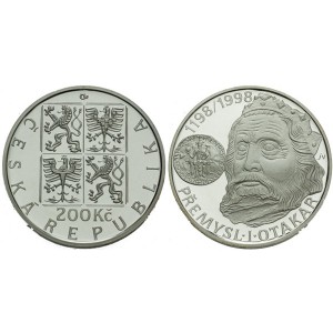Pamětní stříbrná mince Přemysl I. Otakar - Proof 
