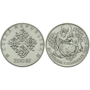 Pamětní stříbrná mince Sv. Zdislava z Lamberka - Proof 