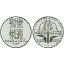 Pamětní stříbrná mince NATO - b.k.