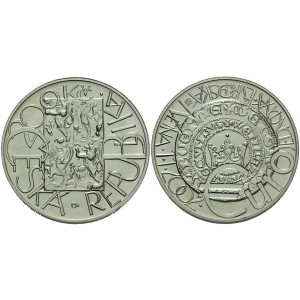 Pamětní stříbrná mince Zavedení měny EURO - b.k.