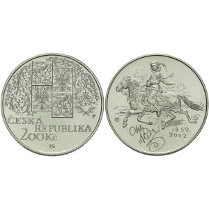 Pamětní stříbrná mince Mikoláš Aleš - b.k.