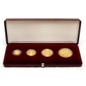 1997 - Sada 4 zlatých mincí KORUNA ČESKÁ, Proof