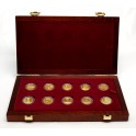 2006-2010 - Sada deseti zlatých mincí Technické památky kulturního dědictví, standard - b.k. 