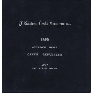 Sada oběžných mincí České republiky 1997 - Proof