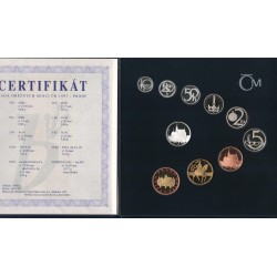 Sada oběžných mincí České republiky 1997 - Proof