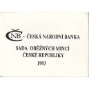 Sada oběžných mincí České republiky 1993 /HM,RCM/