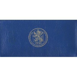 Sada oběžných mincí ČSSR 1981 /modrý PVC obal/