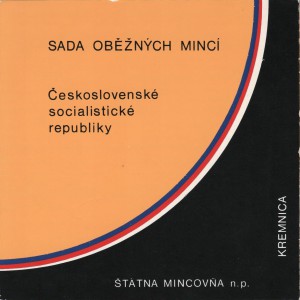 Sada oběžných mincí ČSSR 1987