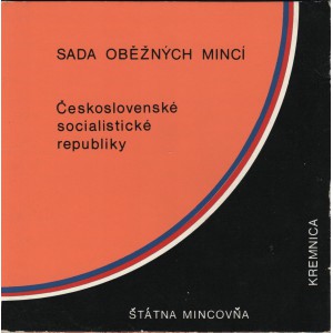 Sada oběžných mincí ČSSR 1989