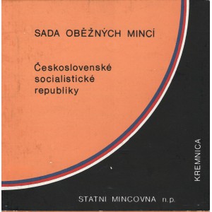 Sada oběžných mincí ČSSR 1990