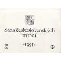 Sada oběžných československých mincí 1991 /10 Kčs - M.R.Štefánik/