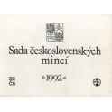 Sada oběžných československých mincí 1992 /10 Kčs - A. Rašín/