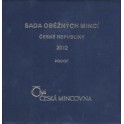 Sada oběžných mincí České republiky 2012 - Proof /semišový obal/