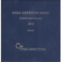 Sada oběžných mincí České republiky 2012 - Proof /semišový obal/