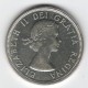 Stříbrná mince Charlottetown - Quebec 1964