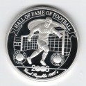 Stříbrná mince Hall of Fame of Football 2006 - Czech Republic 1960 's, Proof 