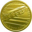 2009 - Zlatá mince Kulturní památka zdymadlo na Labi pod Střekovem, standard - b.k. 
