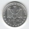 Stříbrná pamětní mince 100 let podzemní dráhy v Německu 2002, b.k.