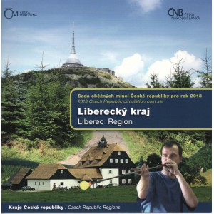 Sada oběžných mincí České republiky 2013 - Liberecký kraj