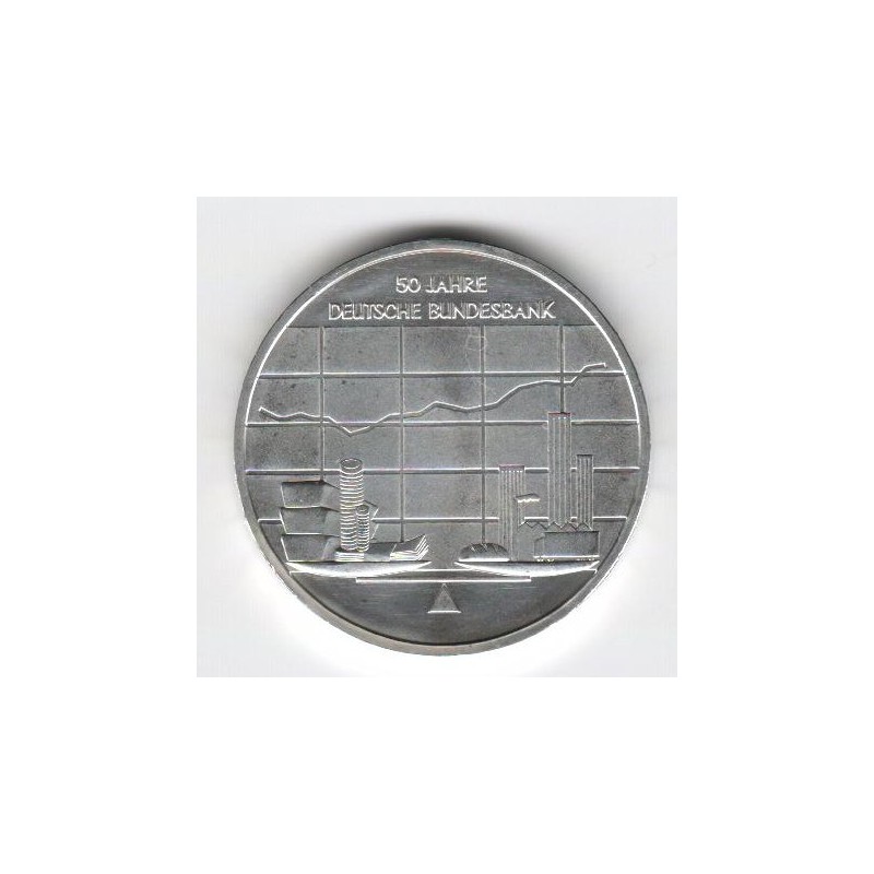 Stříbrná pamětní mince Německá spolková banka 2007, b.k.