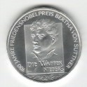 Stříbrná pamětní mince Bertha von Suttner 2005, b.k.