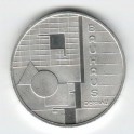 Stříbrná pamětní mince Bauhaus Dessau 2004, b.k.